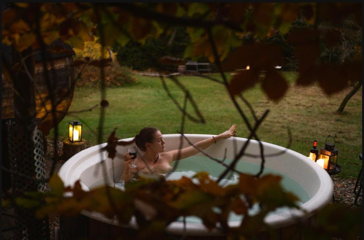 Enjoy Cozy Home Hills & Forest & Views & Gardens & Sauna Whirlpool Bath Jablonné v Podještědí Exterior foto